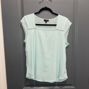 The Limited Aqua Blouse